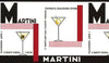 Contemporary Martini Wallpaper Border - all4wallswall-paper