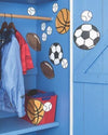 Wallies Sports Balls Mini Mural - all4wallswall-paper