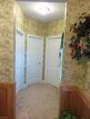 Kathy Ireland Green Bamboo on Beige on Easy Walls Wallpaper - all4wallswall-paper