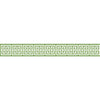 Lime Green Formal Greek Key on White Sure Strip Wallpaper Border BP8213BD - all4wallswall-paper