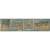 Nature's Plan Deer in Squares on Sure Strip Wallpaper Border - all4wallswall-paper