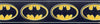 Batman Logo on Black Wallpaper Border