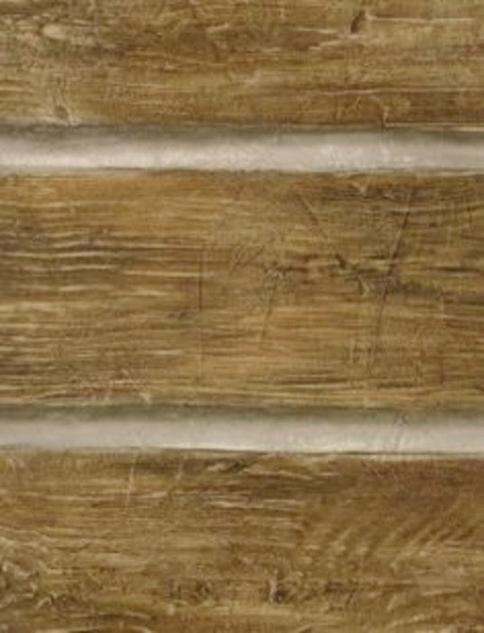 Chinking Chestnut Wood Panel Easy Walls Rustic Log Lodge Wallpaper - all4wallswall-paper