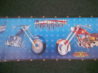 American Chopper Motorcycle Sure Strip Wallpaper Border - all4wallswall-paper
