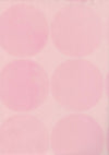 Pink on Pink Large Polka Dots Wallpaper - all4wallswall-paper
