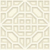 Asian Lattice in Cream and Gold on Sure Strip Wallpaper - all4wallswall-paper