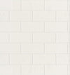 Raised Subway Tile White Textured Paintable Prepasted Wallpaper - all4wallswall-paper