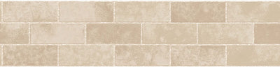 Backsplash Beige Tile Peel & Stick Wallpaper Border - all4wallswall-paper