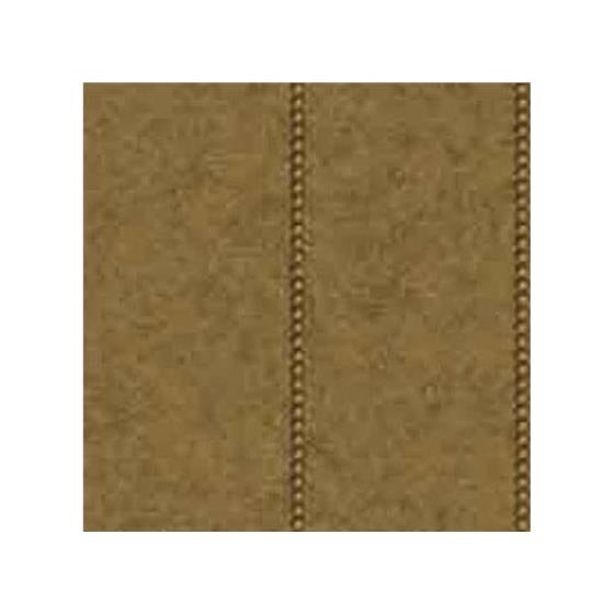 Gold Nail Head Trim on Faux Brown Leather on Easy Walls Wallpaper - all4wallswall-paper