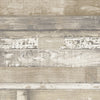 Beachwood Wood Planks n Beige, Off White, Grey in Solid Vinyl Wallpaper - all4wallswall-paper