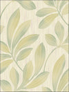 Contemporary Tropical Leaves / Leaf Unpasted Wallpaper