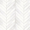 Off White & Grey Herringbone Wood Solid Vinyl on Paste the Wall Wallpaper - all4wallswall-paper