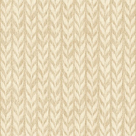Soft Beige Graphic Knit Stripes Contemporary Unpasted Wallpaper - all4wallswall-paper