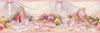 Ballet Slippers & Pink Roses Easy Walls Wallpaper Border - all4wallswall-paper