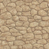 Sepia Taupe Creek Rock / Stone on Easy Walls Wallpaper - all4wallswall-paper