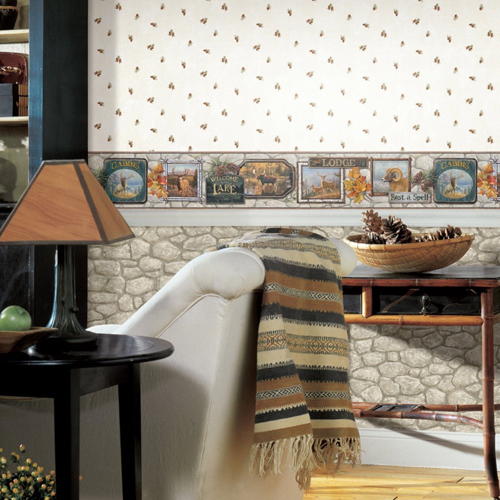 Grey Creek Rock / Stone on Easy Walls Wallpaper - all4wallswall-paper