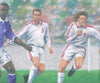 On the Field Soccer Game Wallpaper Border - all4wallswall-paper
