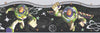 Disney Buzz Lightyear Beyond Infinity from Toy Story on Black Wallpaper Border - all4wallswall-paper