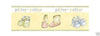 Pitter Patter of Baby Shoes Wallpaper Border - all4wallswall-paper