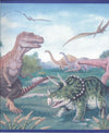 In the Land of the Dinosaur Wallpaper Border - all4wallswall-paper