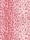 Leopard Animal Pink Stripe Unpasted Wallpaper - all4wallswall-paper