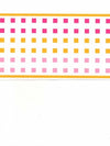 Contemporary Girls Pink & Orange Squares Border - all4wallswall-paper