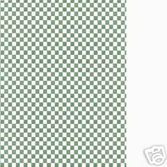 Small Green and White Check Wallpaper - all4wallswall-paper