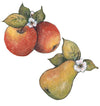 Susan Winget Fruit Apples and Pears Wallpaper Cutouts Wallies - all4wallswall-paper