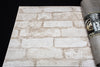 Oxford White Photo Realistic Faux Brick Wallpaper - all4wallswall-paper