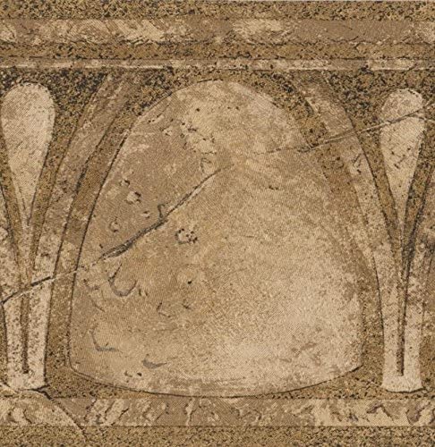 Golden Egg & Dart with a Touch of Black Wallpaper Border