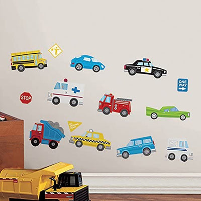 Vehicles / Cars Peel and Stick Mural Appliques - all4wallswall-paper