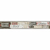 Bayside Beach Signs Red, Beige, Black on Sure Strip Wallpaper Border - all4wallswall-paper