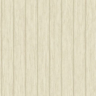 Light Brown Untextured Faux Beadboard Sure Strip Wallpaper - all4wallswall-paper