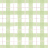 Soft Green Plaid with Thin Red Accent Line Wallpaper - all4wallswall-paper