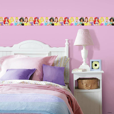 Disney Princesses / Princess Peel and Stick Wallpaper Border - all4wallswall-paper