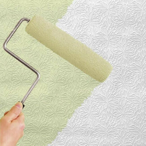 York Floral Textured Paintable Unpasted Wallpaper