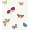 Girls Multiple Colors of Butterfly - Butterflies Wallpaper - all4wallswall-paper