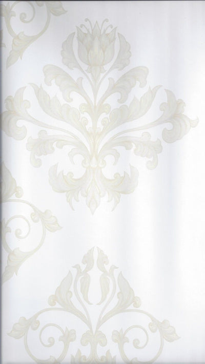 Damask Medallions Instant Rub On Transfer Expressions Mural - all4wallswall-paper