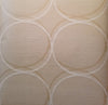 Modern Contemporary Faux 3D Circles on Nuetral Color Wallpaper - all4wallswall-paper