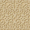 Textured Beige Scroll on Gold with 3-D Look on Sure Strip Wallpaper - all4wallswall-paper