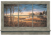 Rustic Window Duck Lodge Accent Wall Mural York Wallcoverings - all4wallswall-paper