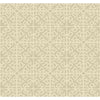 Williamsburg Scroll Cream on Shiny Background India Style Wallpaper - all4wallswall-paper