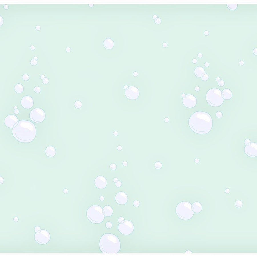 Nickelodeon Sponge Bob Seafoam Green Bubbles Wallpaper - all4wallswall-paper